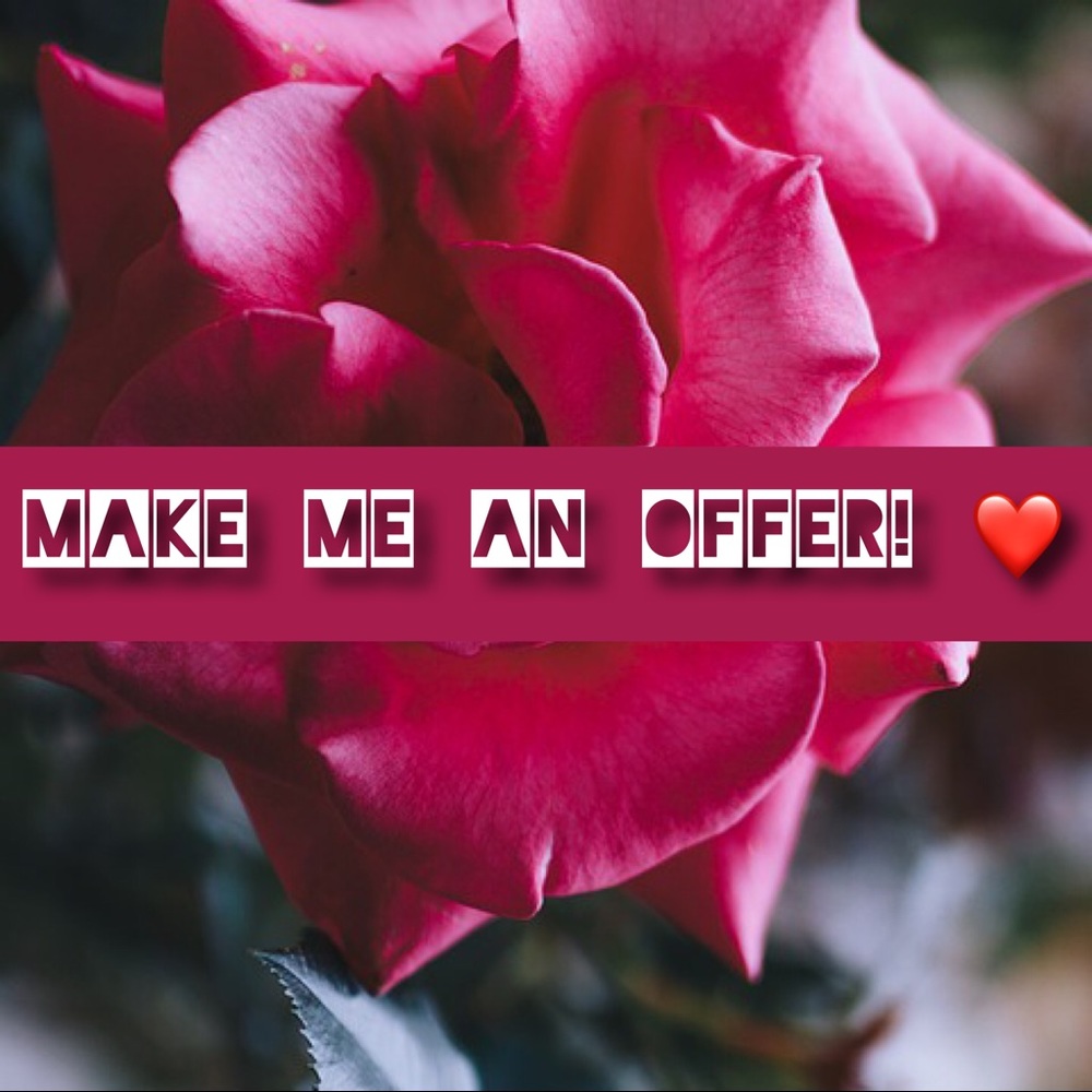 Make me a reasonable offer! 🥰